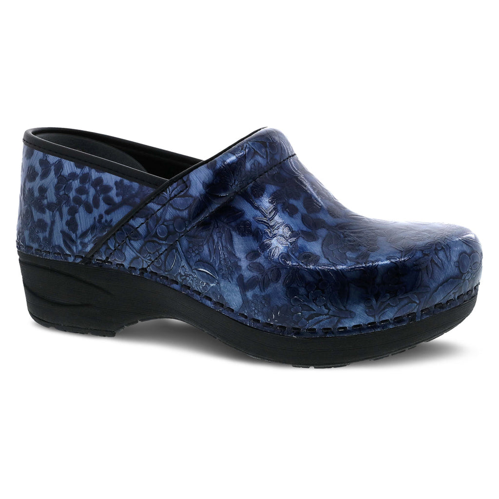 Dansko XP 2.0 Navy Embossed Patent Clog