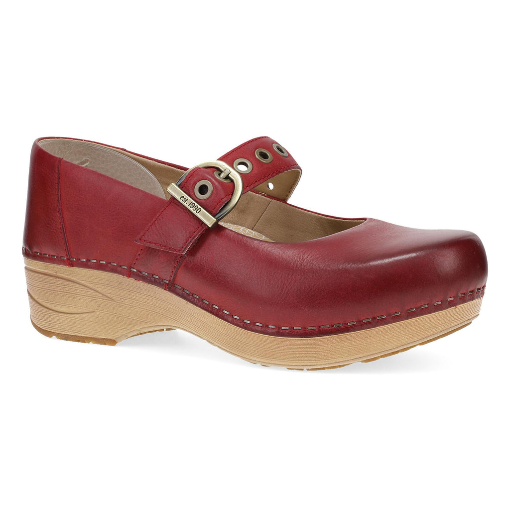 Dansko XP 2.0 Mary Jane Red Clog