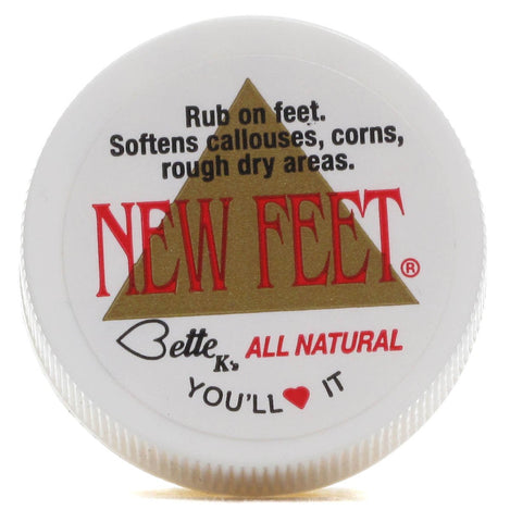 Bette K New Feet .0.75 Oz, Foot Cream