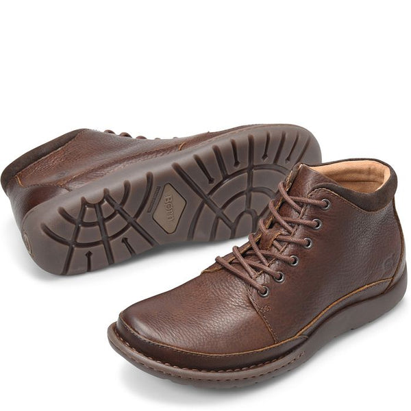 Born Men's Nigel Boot in Brown & Black