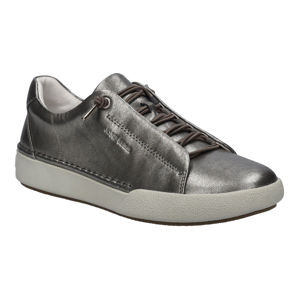 Josef Seibel Claire 24 Sneaker in Creme & Platin