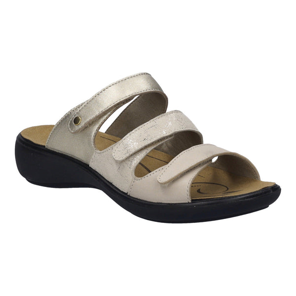 Romika Ibiza 10 Sandal in Creme Kombi – Gimres Shoes