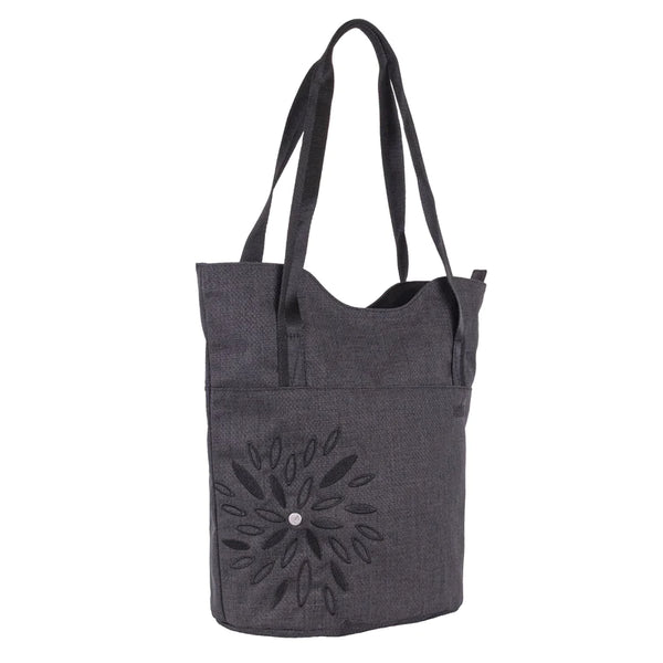 Haiku Ridgeway Tote in Neon Flora & Black in Bloom