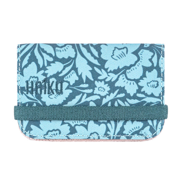 Haiku Trek RFID Mini Wallet 2.0 in Cherry Blossom, Floral Garden, Geo Tulip, River Rock Blue, Blackberry, Black, Honeycomb, Forest, Eucalyptus & More