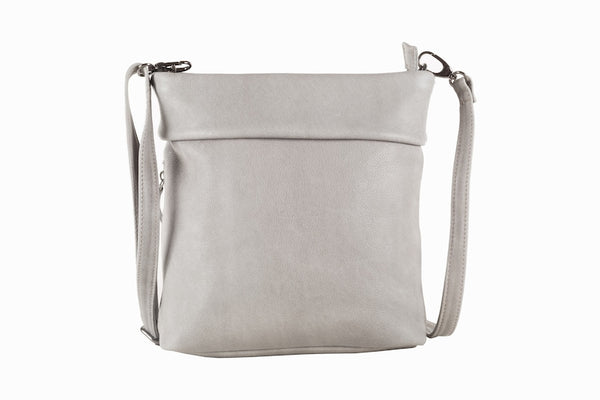 Keaan Bella Crossbody Bag in Cognac, Grey & Olive