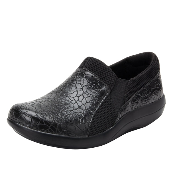 Alegria Duette in Black, Lil Smokey, Navy Swirl Wind, Swirl Wind Brown & Black Flourish in Wide Widths