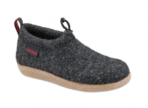 Giesswein Wool Slipper in Earth & Black – Gimres Shoes