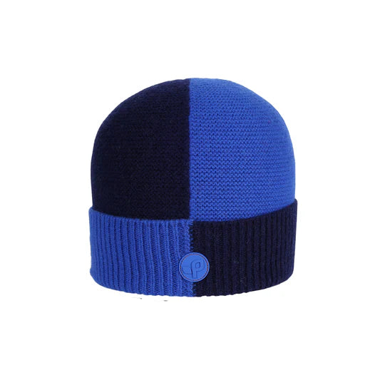 Pistil Parker Beanie In White, Blue & Black