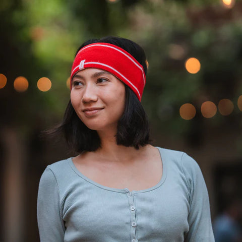 Pistil Skylar Headband in Blue & Red