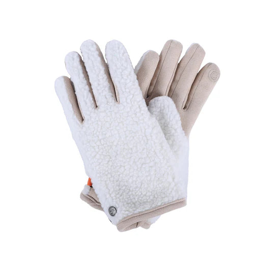 Pistil Penny Glove in Ivory, Tan & Black