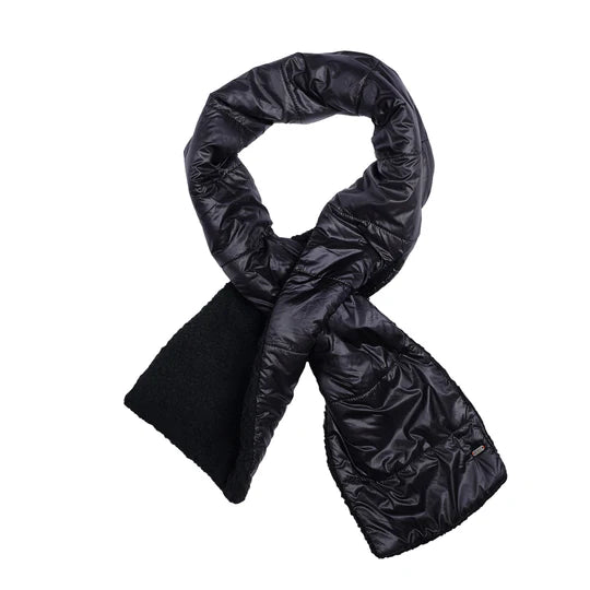Pistil Piper Scarf in Black, Olive & Ivory