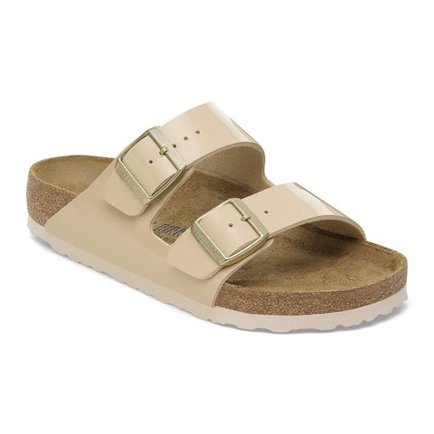 Birkenstock Arizona Birko-Flor in Sand & Black