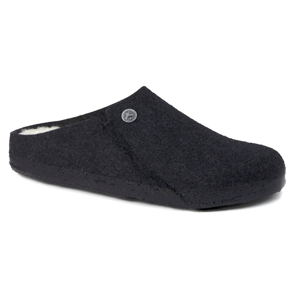 Birkenstock Zermatt Wool Felt Shoe/Slipper for Men & Women in Herringbone & Anthracite