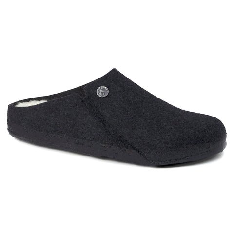 Birkenstock Zermatt Wool Felt Shoe/Slipper for Men & Women in Herringbone & Anthracite