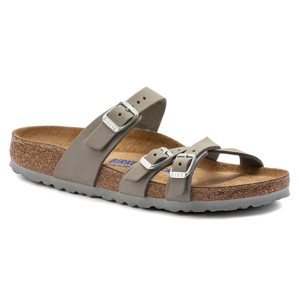 Birkenstock Franca Soft Foot Bed in Sandcastle & Pecan