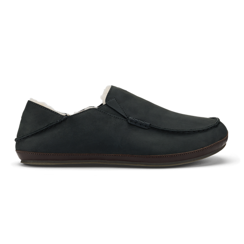 Olukai Moloa Men's Slipper in Black/DarkJava