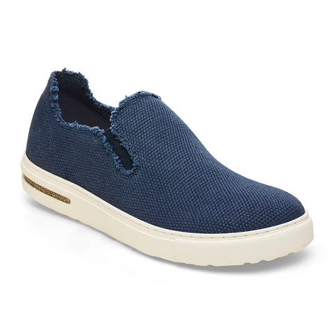 Birkenstock Bend Deacon Slip On Textile Sneaker in Midnight & Sandcastle