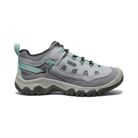 Keen Women's Targhee IV Vented Hiking Shoe in Alloy/Granite Green