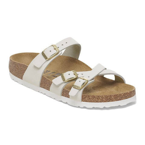 Birkenstock Franca in Fuchsia, Antique White, Navy, Olive Green & Zinfandel Oiled Leather Available in Narrow Widths
