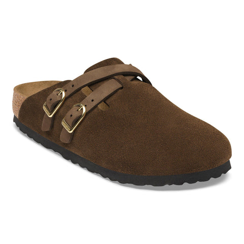 Birkenstock Blair Seude Leather Clog n Carafe Available in Narrow Widths