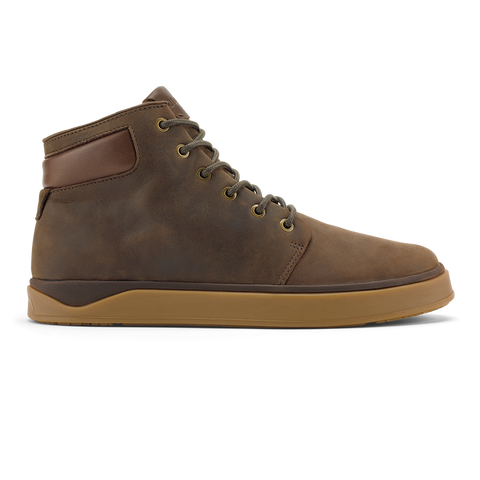 Olukai Kekaha Men's Chukka Boots in Dark Java/Toffee
