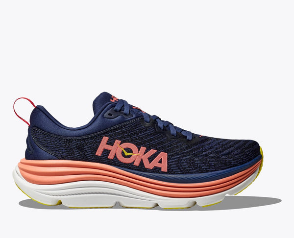 Hoka Gaviota 5 Stability All Star Men's & Women's Running Shoe in Anchor/Grapefruit, Limestone/Diva Blue, Airy  Blue/Sunlit Ocean, Harbor Mist/Rose Gold, Evening Sky/Coral & Black/White