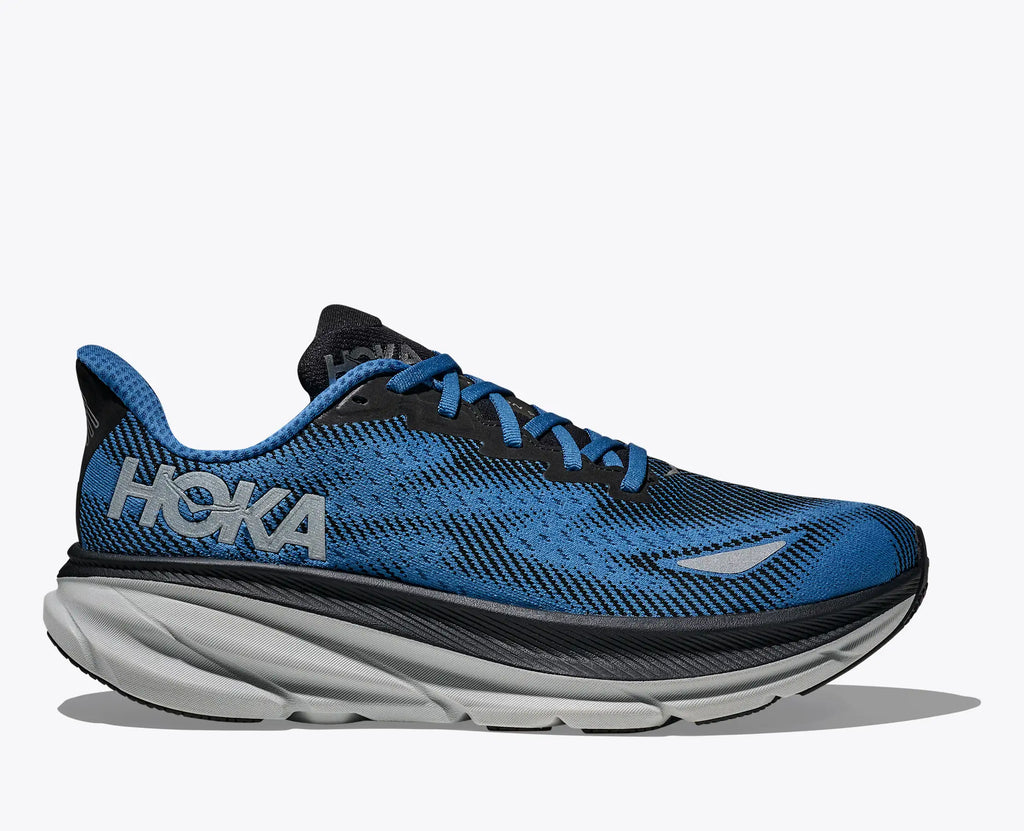 Hoka Men's Clifton 9 GTX in Black/FoggyNight