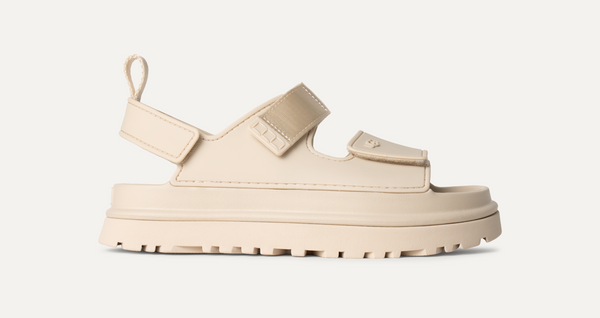 UGG GoldenGlow Sandal in Sea Salt, Tropical Pink & SeaFoam