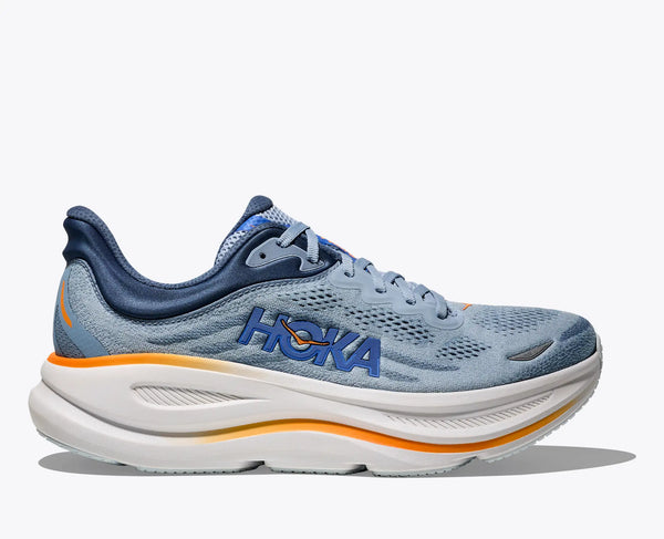 Hoka Men's & Women's Bondi 9 - The Ultra-Cushioned Game-Changer in 8 Colors Available in Wide Widths