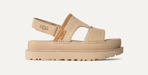 UGG GoldenStar Regenerate Sandal in Sand