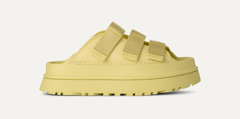 UGG GoldenGlow Slide Sandal in Golden Apple