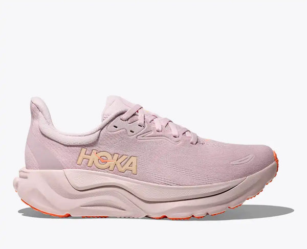 Hoka Women's Arahi 8 Running Shoe in Black/White, LilacCream/NeonCantaloupe & RoseCream/Alabaster Available in Wide Widths