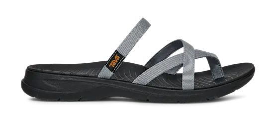 Teva Women's Tirra Traveler Flip Flop Sandal in Tradewinds & Black