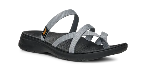 Teva Women's Tirra Traveler Flip Flop Sandal in Tradewinds & Black