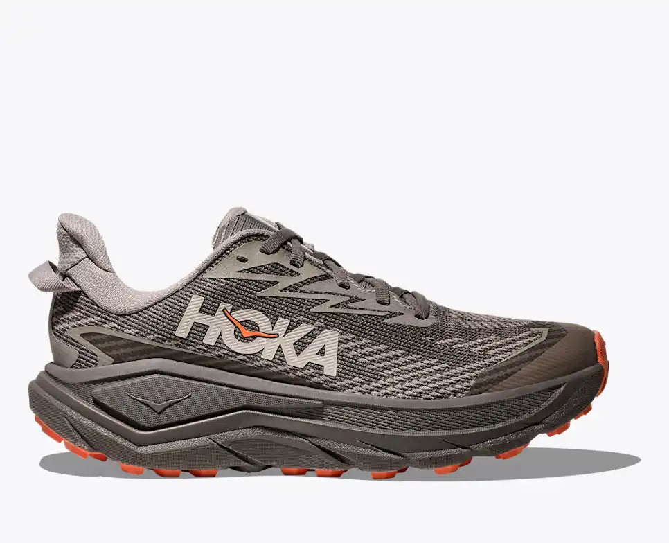 Hoka Men's & Women's Challenger 8 GTX Running Shoe in AsphaltGrey/VaristyYellow, Cement/Gravel & Black/CarbonBlack Available in Wide Widths