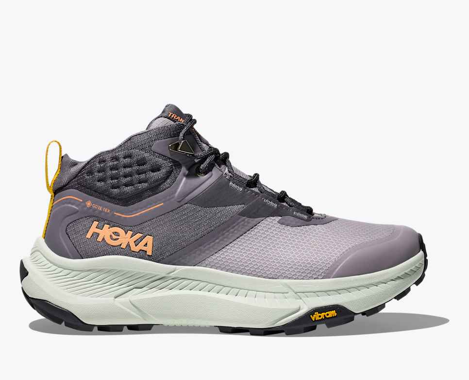 Hoka Women's Transport Hike GTX in GreySkies/SeaGlass
