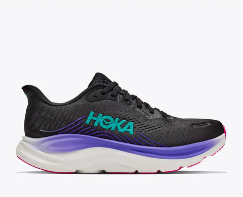 Hoka Women's Clifton 11 in Black/NeonNebula, Stardust/MellowYellow, Frost/NeonYuzu, Frost/GlimmeringBlue, RoseCream/DewyPink & Black/White Available in Wide Widths