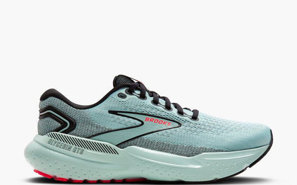 Brooks Glycerin 21  Women's Road-running Shoe in Cloud/Black/Pink & Black/Grey/White