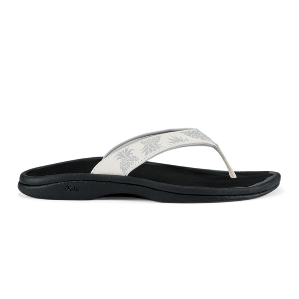 Olukai Ohana Women's Sandal in LavaRock/Pa'i, Toasted Coconut, Lehua Flower/Onyx, White/Hua, Sea Glass & White