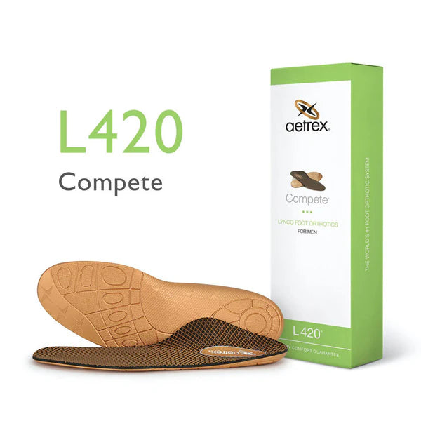 Aetrex L420 Men's & Women's Compete  Posted  Orthotics