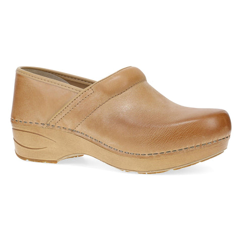 Dansko XP 2.0 Waterproof Clog in Honey Distressed & Black