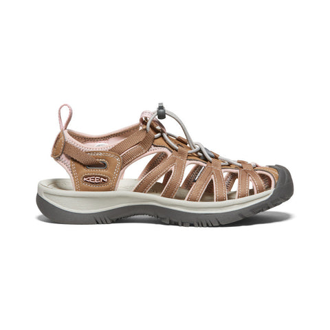 Keen Whisper Hiking Sandal in Grey & Toasted Coconut