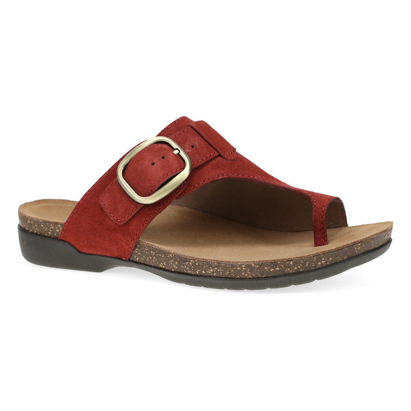 Dansko Rylee in Cayenne & Sand Suede