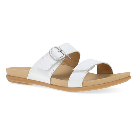 Dansko Justine in Luggage & White