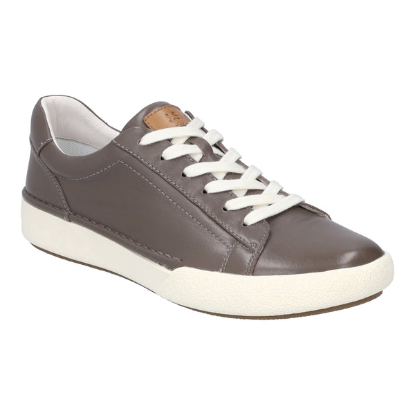 Josef Seibel Claire 01 Sneaker in White, Black, Grey & Hibiscus