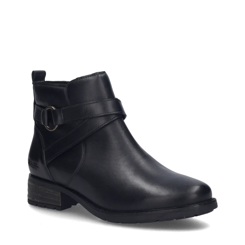 Josef Seibel Kate 04 Leather Ankle Boot in Black