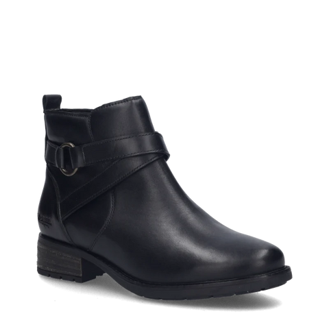 Josef Seibel Kate 04 Leather Ankle Boot in Black