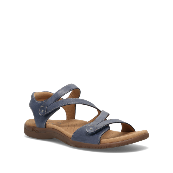 Taos Big Time Sandal in Dark Blue & Black