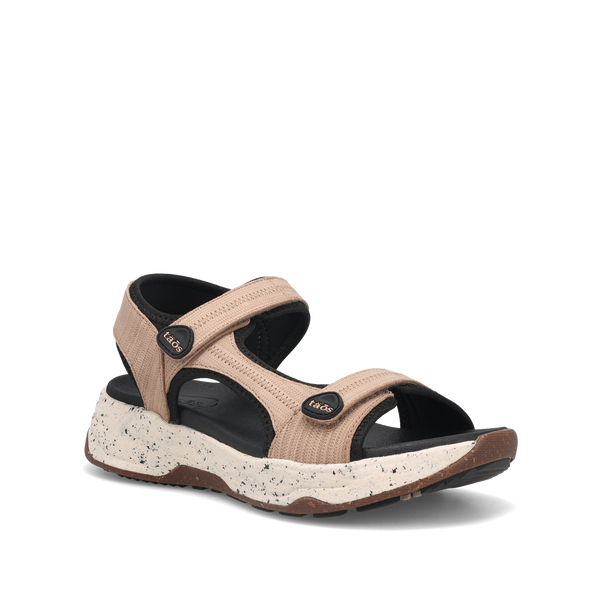 Taos Super Side in Dove Embossed Multi & Natural Embossed