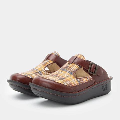 Alegria Classic Clog in Classic Timberloom & Wildflower